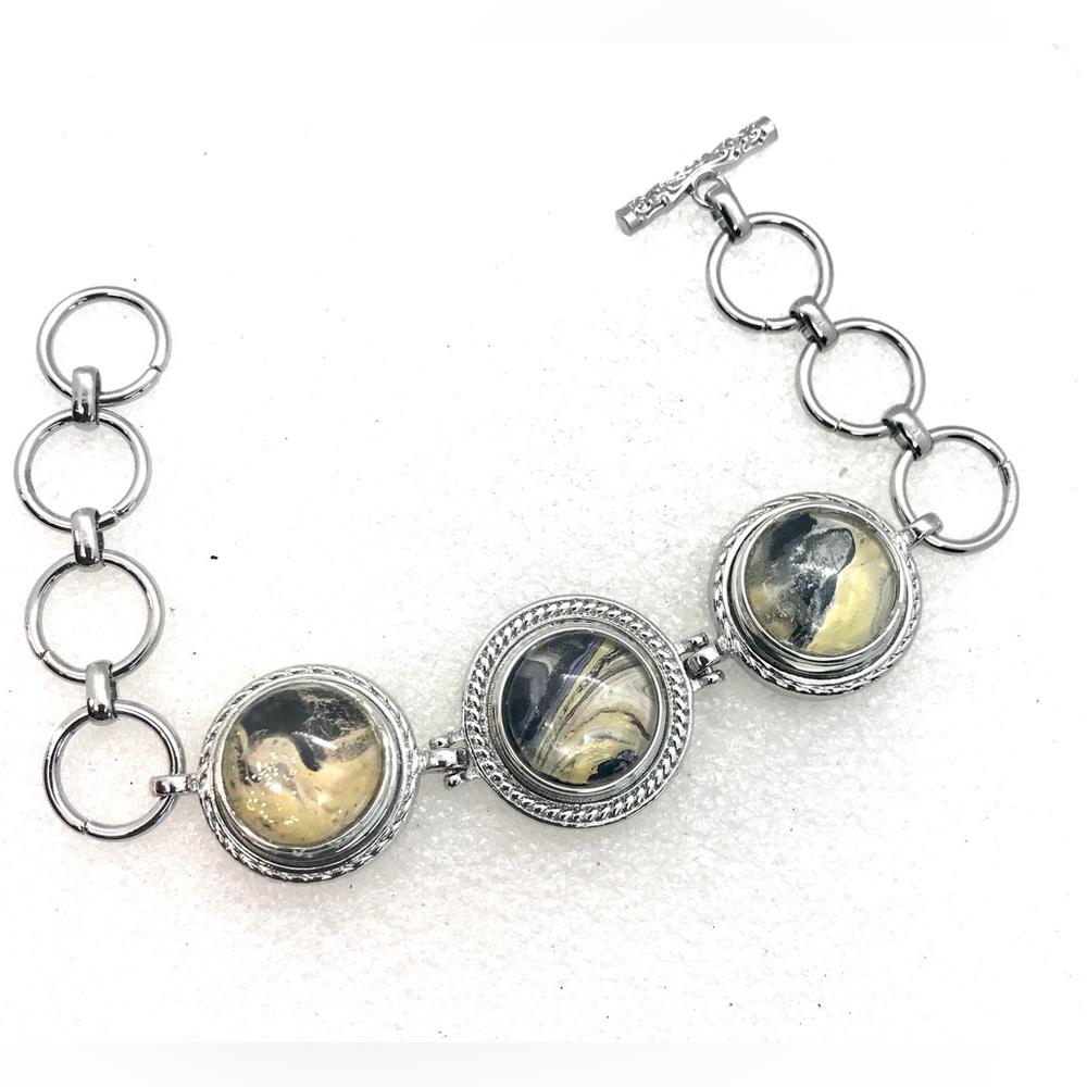 Charms snap bracelet 3x20mm Handmade snaps SB20
